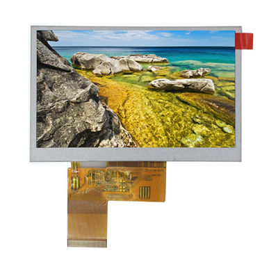 Stable 4.3" HMI LCD Display Screen Multi Function 480×272 Pixels