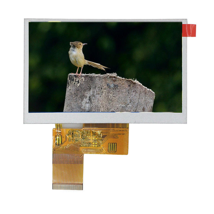 4.3" Anti Glare RGB OLED Display , Transmissive OLED Screen Module