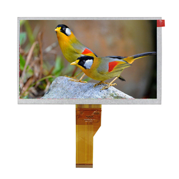 Industrial IPS TFT HMI LCD Display High Resolution 800 RGBx480 Pixels