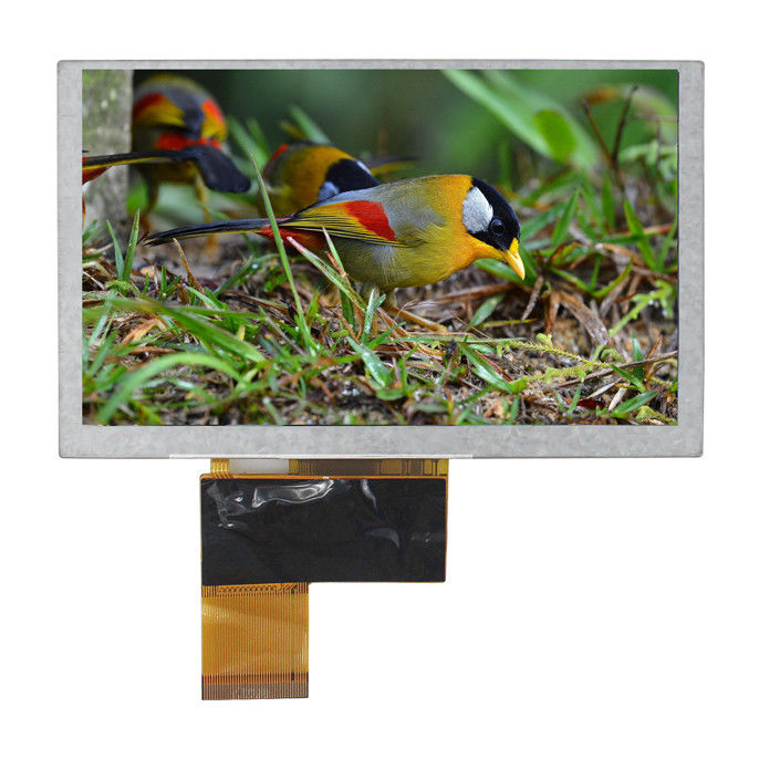 65K Color 12V HMI LCD Display 280nit Brightness High Resolution