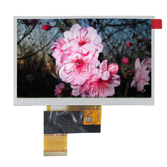 4.3 Inch HDMI Round TFT LCD Display Module 1024x600 For Industrial