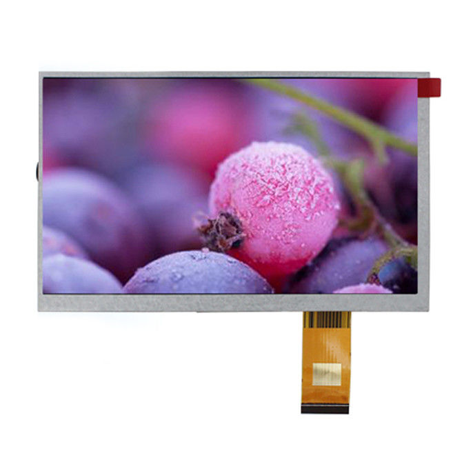 10w Tft Lcd Display Screen Rgb / Lvds Interface 9 Inch