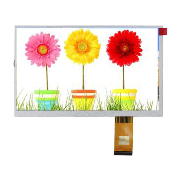10w Tft Lcd Display Screen Rgb / Lvds Interface 9 Inch