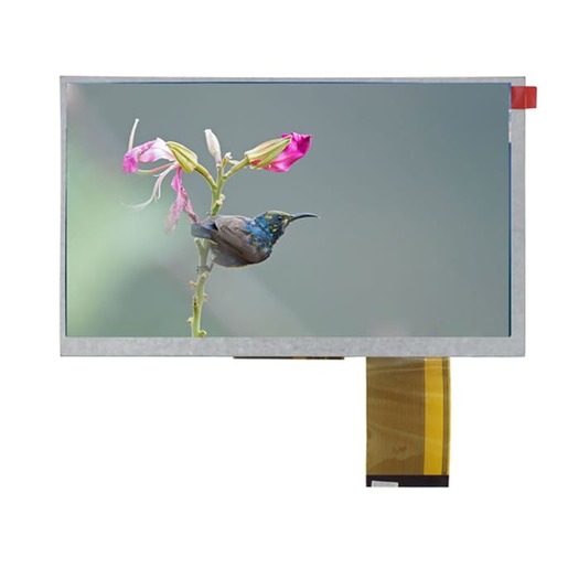 7 inch 1024x 600 WSVGA IPS Capacitive TFT LCD Display