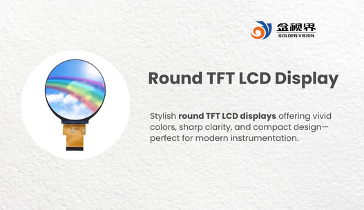 Round TFT LCD Display